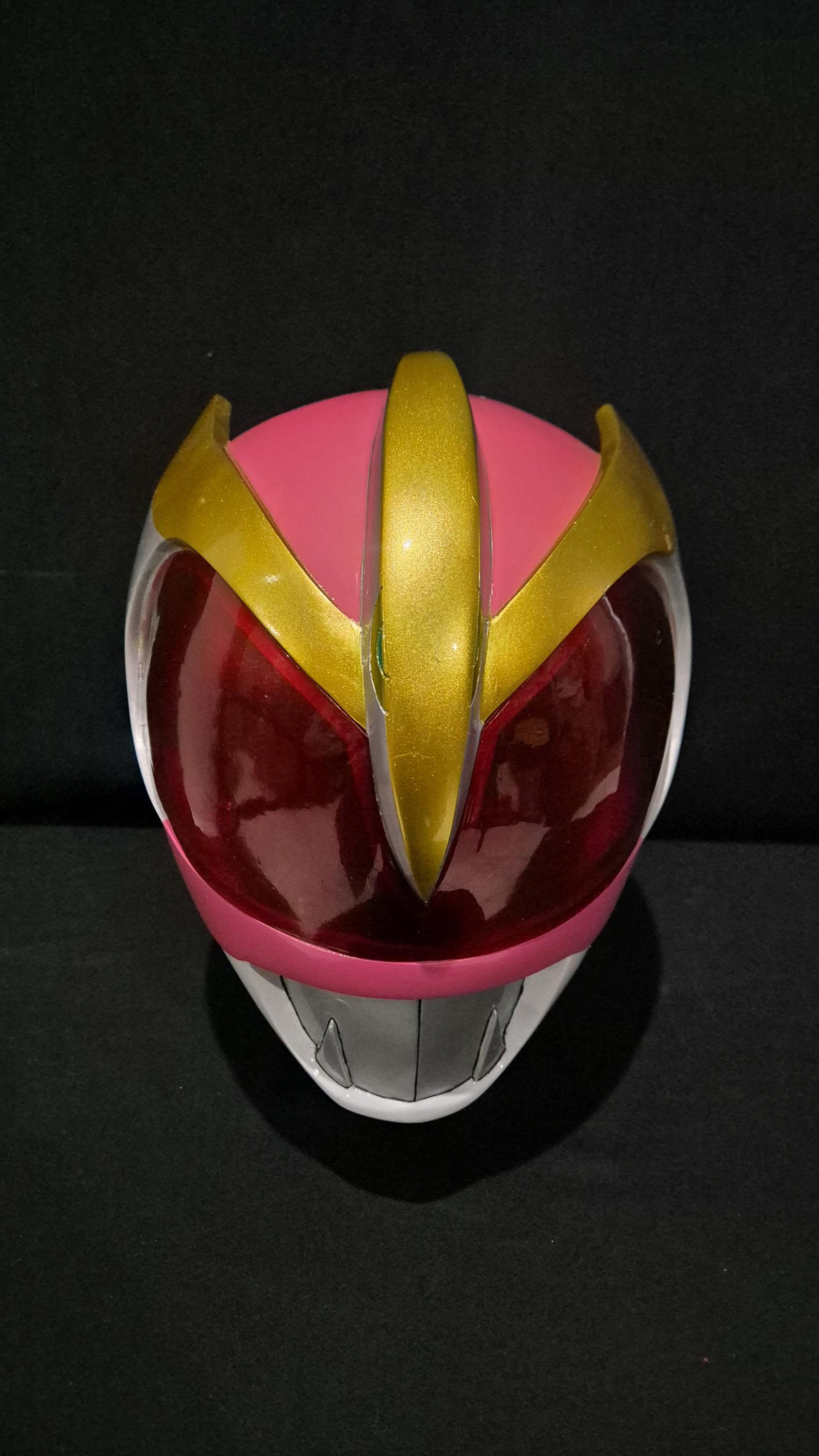 MMPR Pink Power Rangers Helmet Custom Design [CUSTOM SIZE] - Etsy