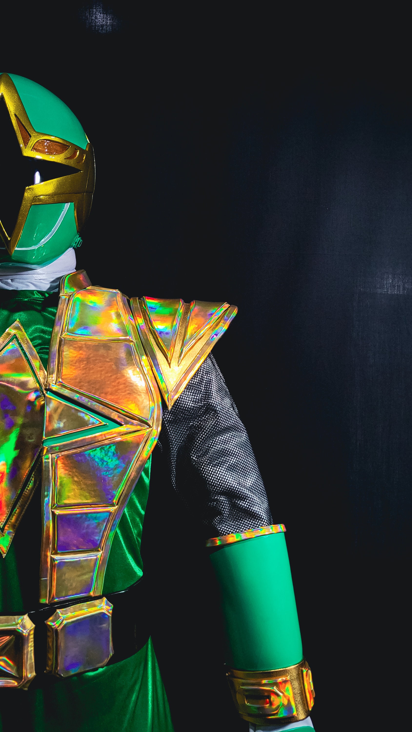 Green Samurai Ranger Ninja Storm Power Ranger Full Body Set Costume - Etsy