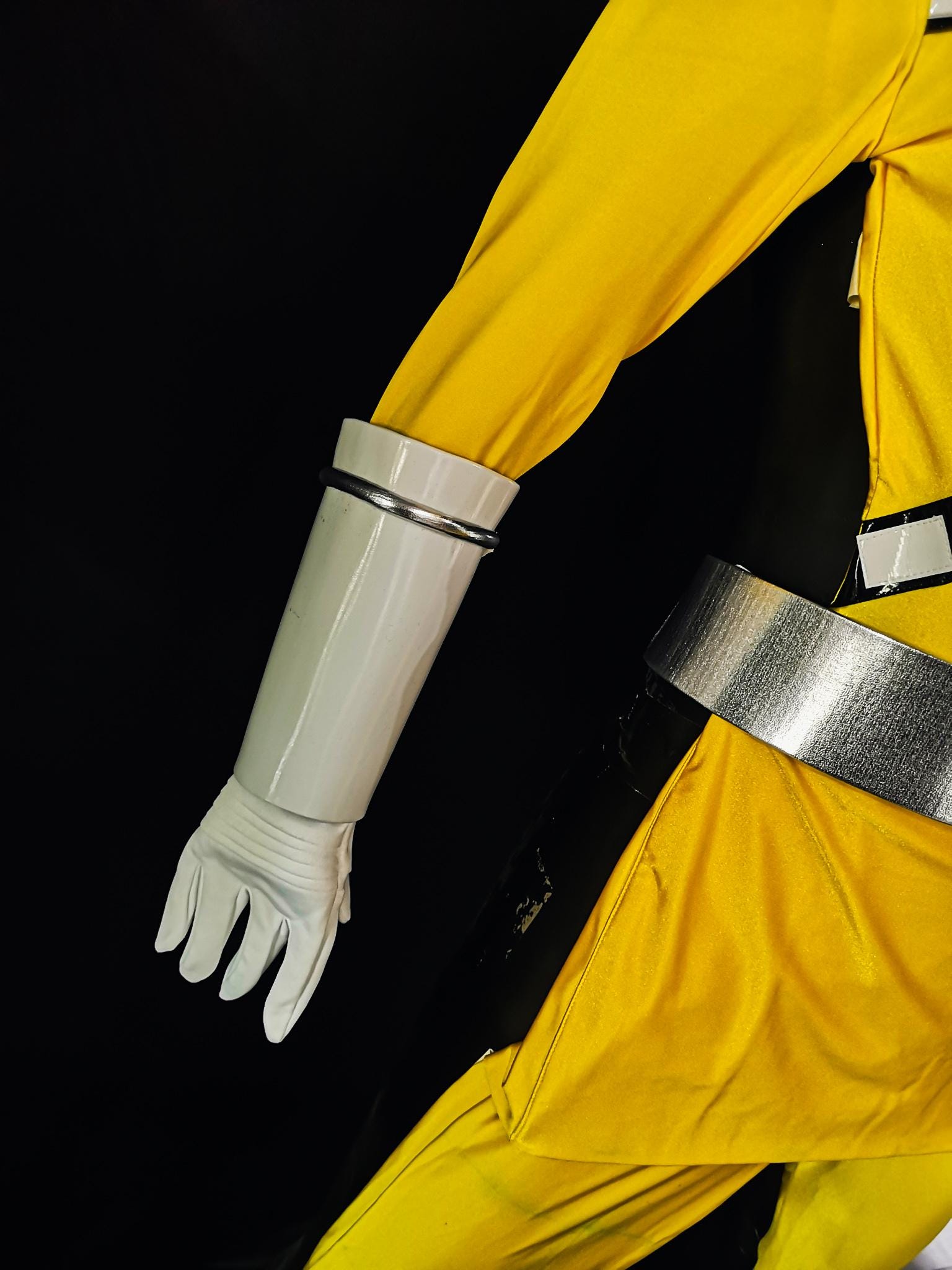 Toqger Yellow Power Rangers Costume Full Set [CUSTOM SIZE] - Etsy
