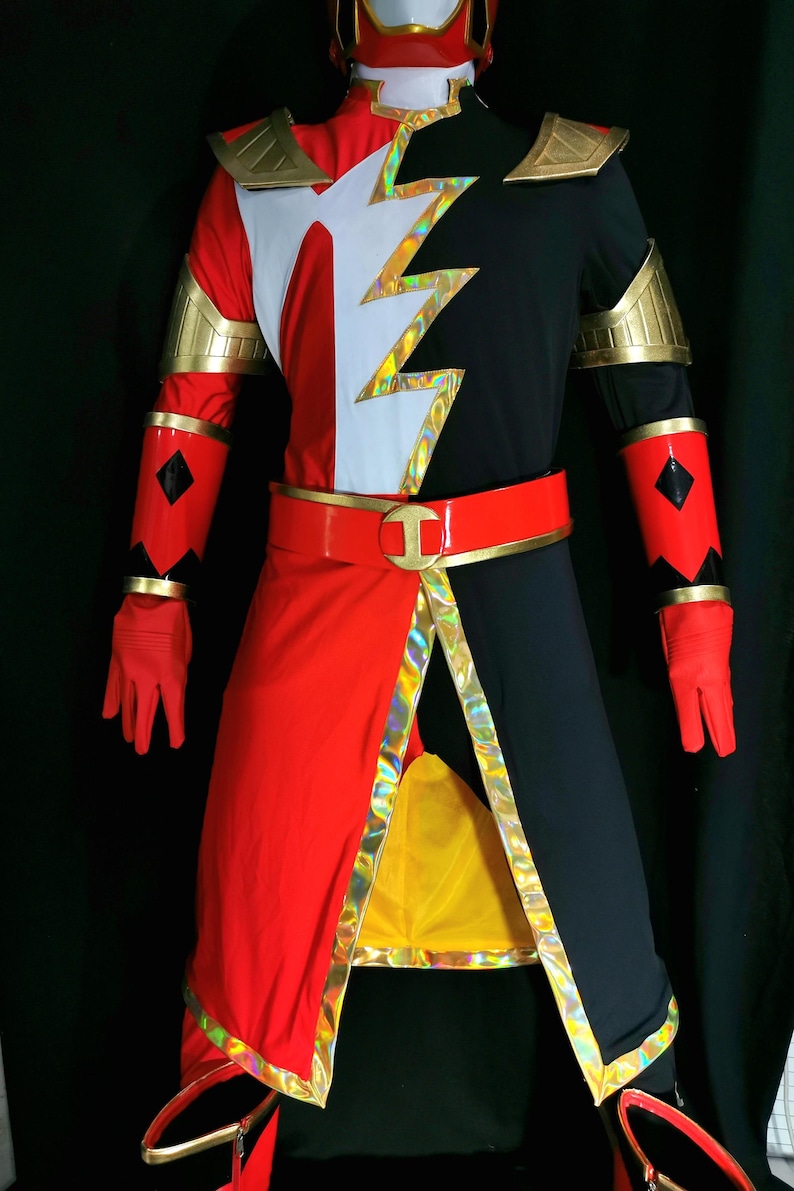 Red Ranger Custom Design Costume [CUSTOM SIZE] - Etsy