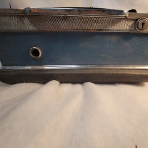 Mercedes Benz W113 &quot;blue&quot; factory glove box with door 230/250/280 SL