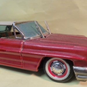 vintage tin argo friction car 1962 pontiac catalina made in Japan