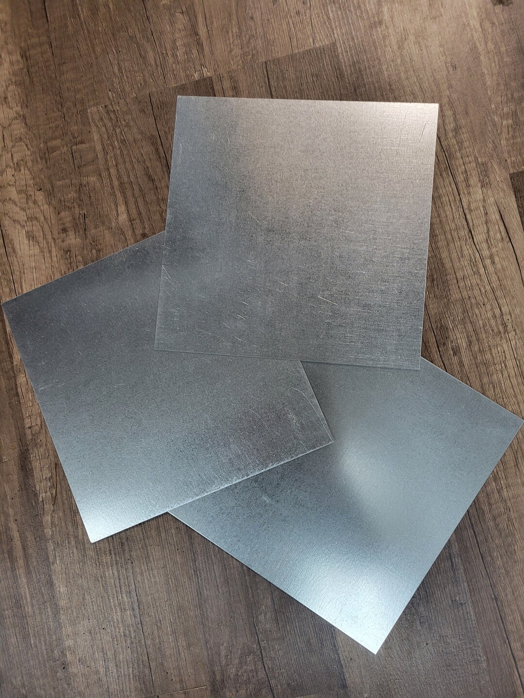Galvanized 26 Gauge 8 X 8 Inch Squares for Crafts Set of 3 - Etsy