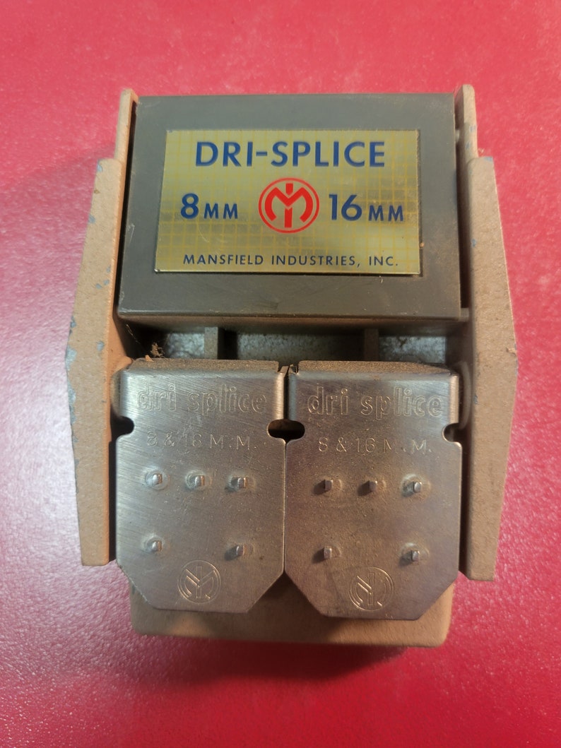 Vintage Dri-splice Mansfield Industries Inc. 8MM 16MM Splicer - Etsy