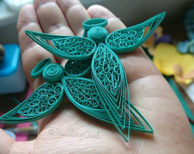 Quilled Angel 2 Etsy