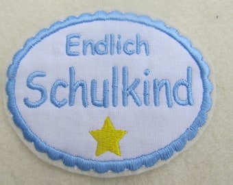 Schulkind Applikation