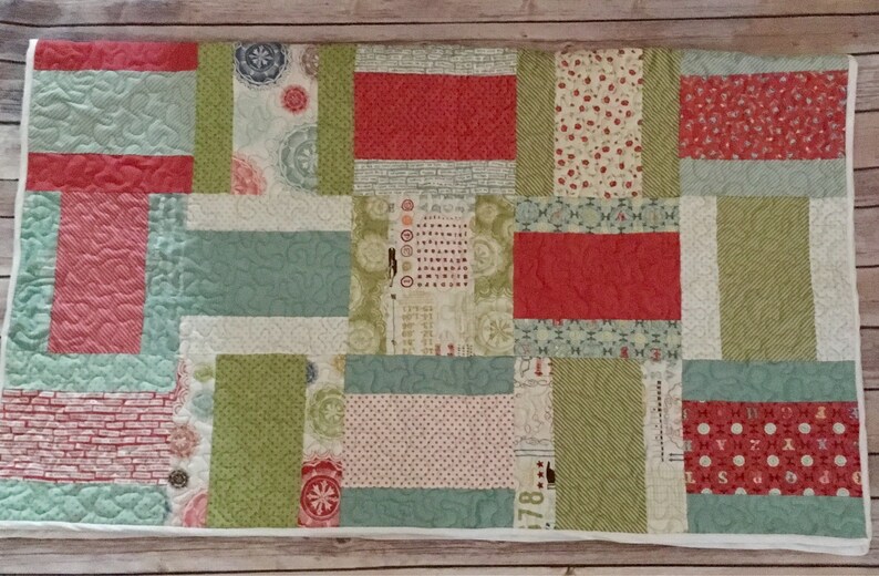 Handmade Baby Quilt Crib Quilt Quilted Baby Blanket Pink Etsy