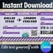 DIY Printable Editable Boarding Pass Surprise Fake Airline - Etsy