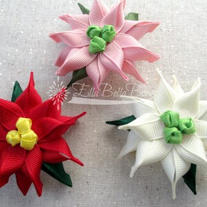 Instant Download, Poinsettia Ribbon Sculpture TUTORIAL in PDF image 2