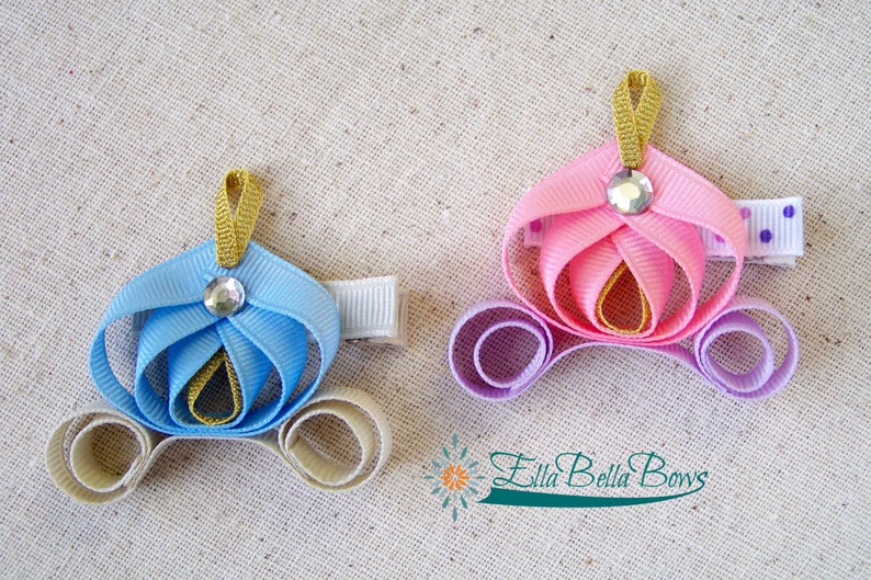 Instant Download, Princess Carriage Ribbon Sculpture TUTORIAL in PDF image 2