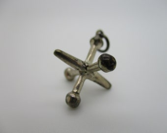 Vintage Sterling Silver Jack Bracelet Charm