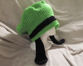 Crochet Goofy Hat with Ears - Custom Made to fit Toddler to Adult Sizes