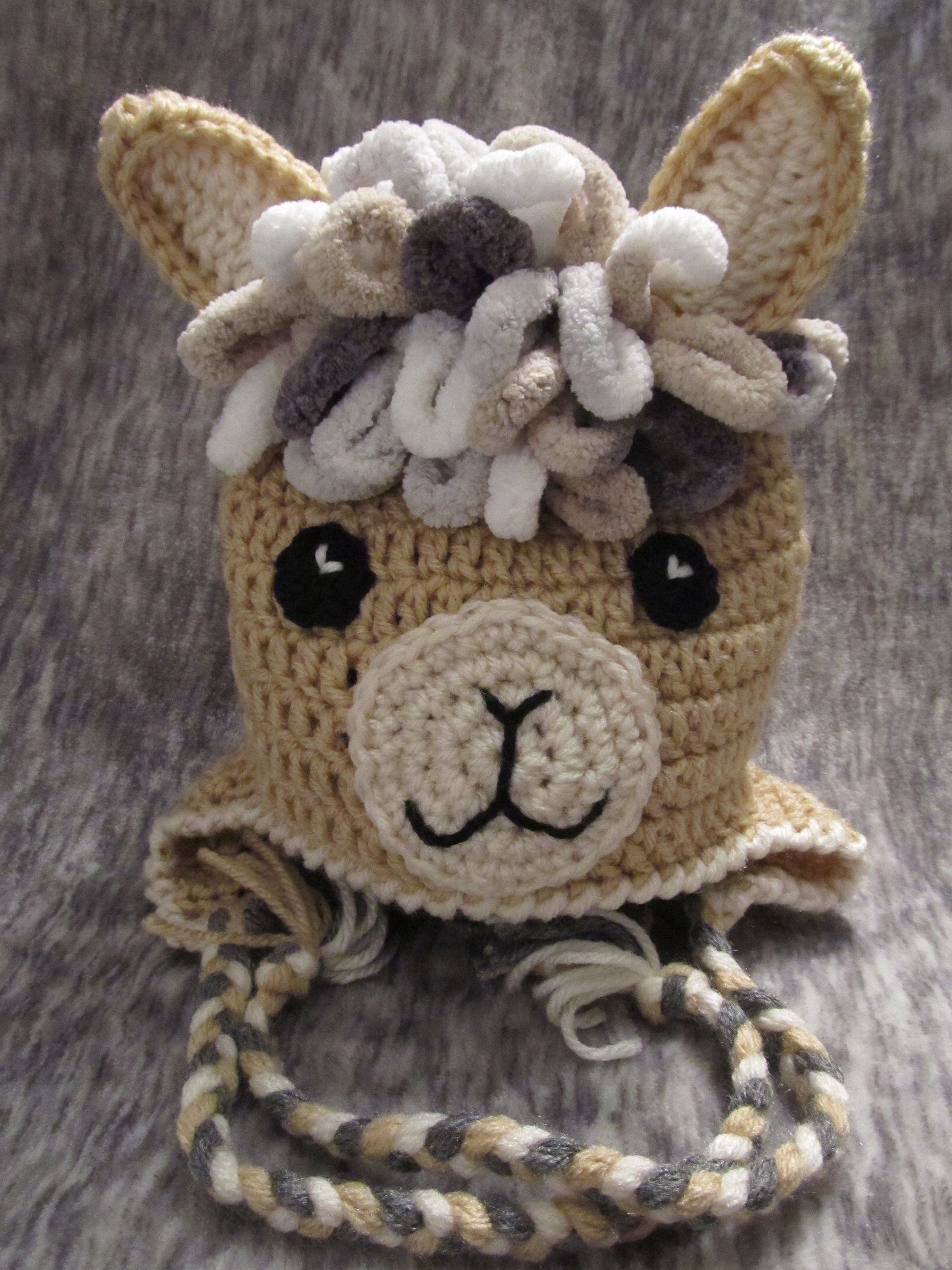 Vintage Peruvian Alpaca Artisan Made Field Hat Animal Motif Geometric De… Beaded Alpaca Hat – Campo Alpaca main image 2