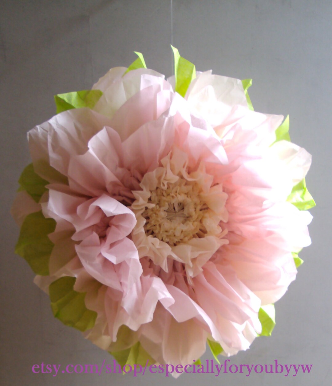 3 Giant Tissue Paper Pom Poms 19inch Perfect Decorations for Wedding