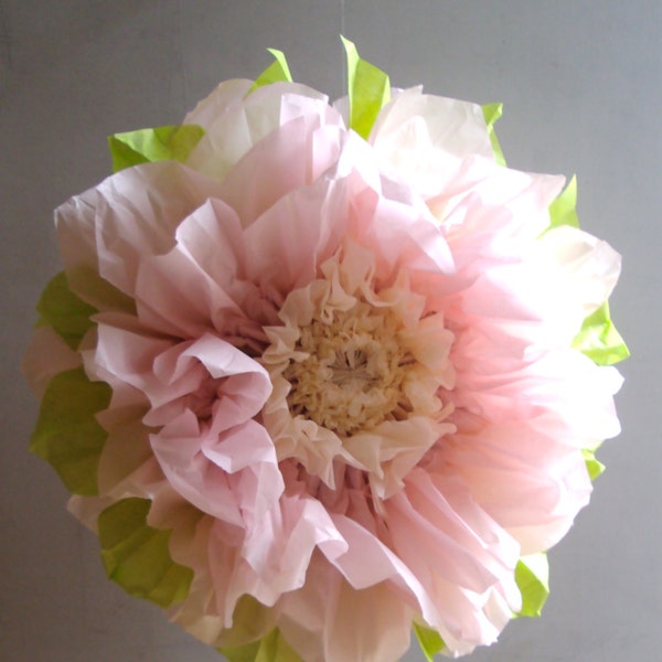 3 Giant Tissue Paper Pom Poms (19inch! )-  Perfect Decorations for  Wedding, Birthday Party & Baby Shower