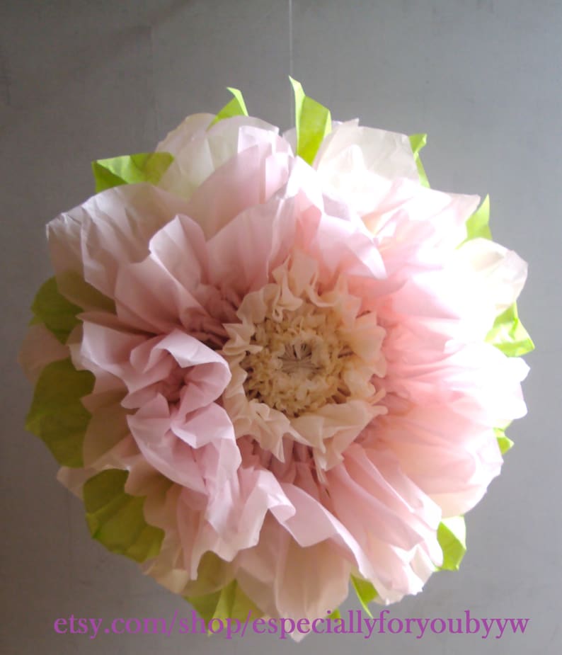 3 Giant Tissue Paper Pom Poms 19inch Perfect Decorations Etsy