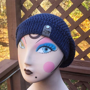 Casual Hat with Stretchy Brim, 50+ Colors including Tweeds, Sparkle, and Multicolor yarns