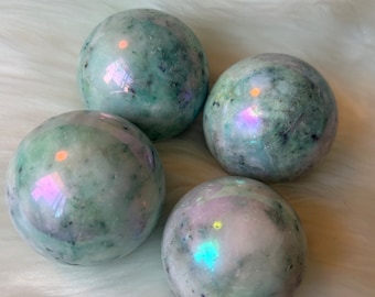 Wunderschöner Aura Phoenix Stone Chrysokoll