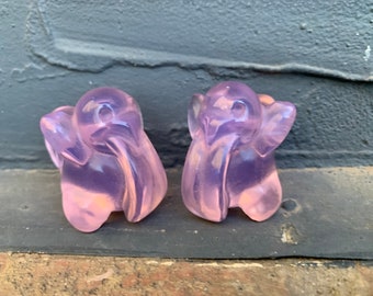 Pink opalite lickitung pokemon ! Crystal collection!