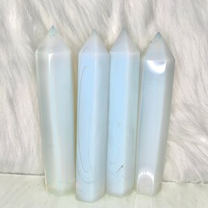 Tall opalite crystal towers