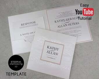Hardcover Invitation Etsy