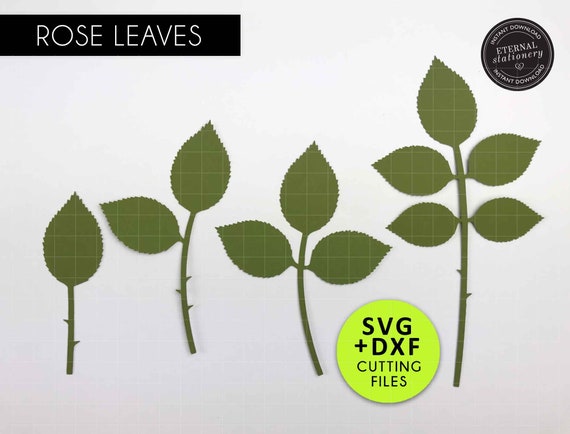 Backdrops Props Paper Flower Leaf Open Leaf Template 1 Rose Leaf Template Svg Leaf Paper Flower Template Svg Geomertic Rose Leaf Paper Party Supplies