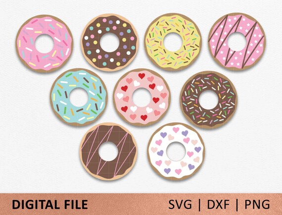 Download Layered Donut svg donut with icing svg donut with ...