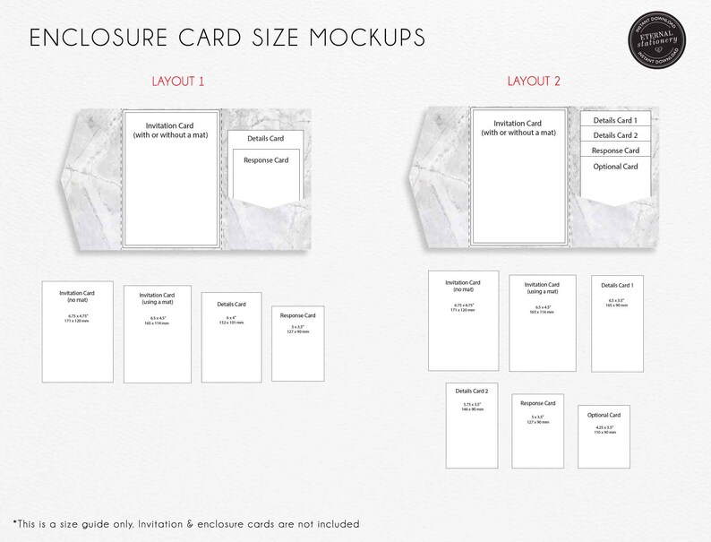 trifold envelope 5x7 Marble Pocket Wedding Invitation Template PDF pocket invitations printable pocket envelope Pocket Folio Invitation
