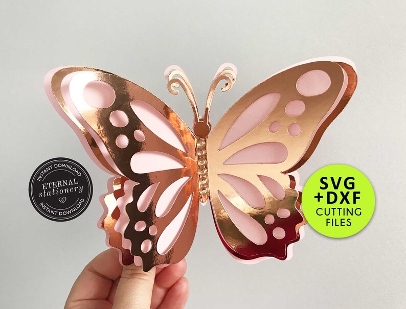 Free Free 3D Butterfly Svg File 291 SVG PNG EPS DXF File