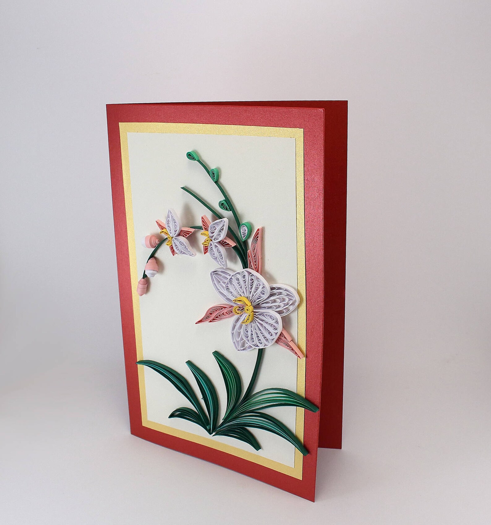 Quilling-Karte schöne Geburtstagskarte handgemachte - Etsy.de