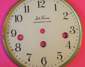 5 3 4 quot Vintage Seth Thomas Westminster Chime Clock Dial for your Clock Projects - Art - Stk 776