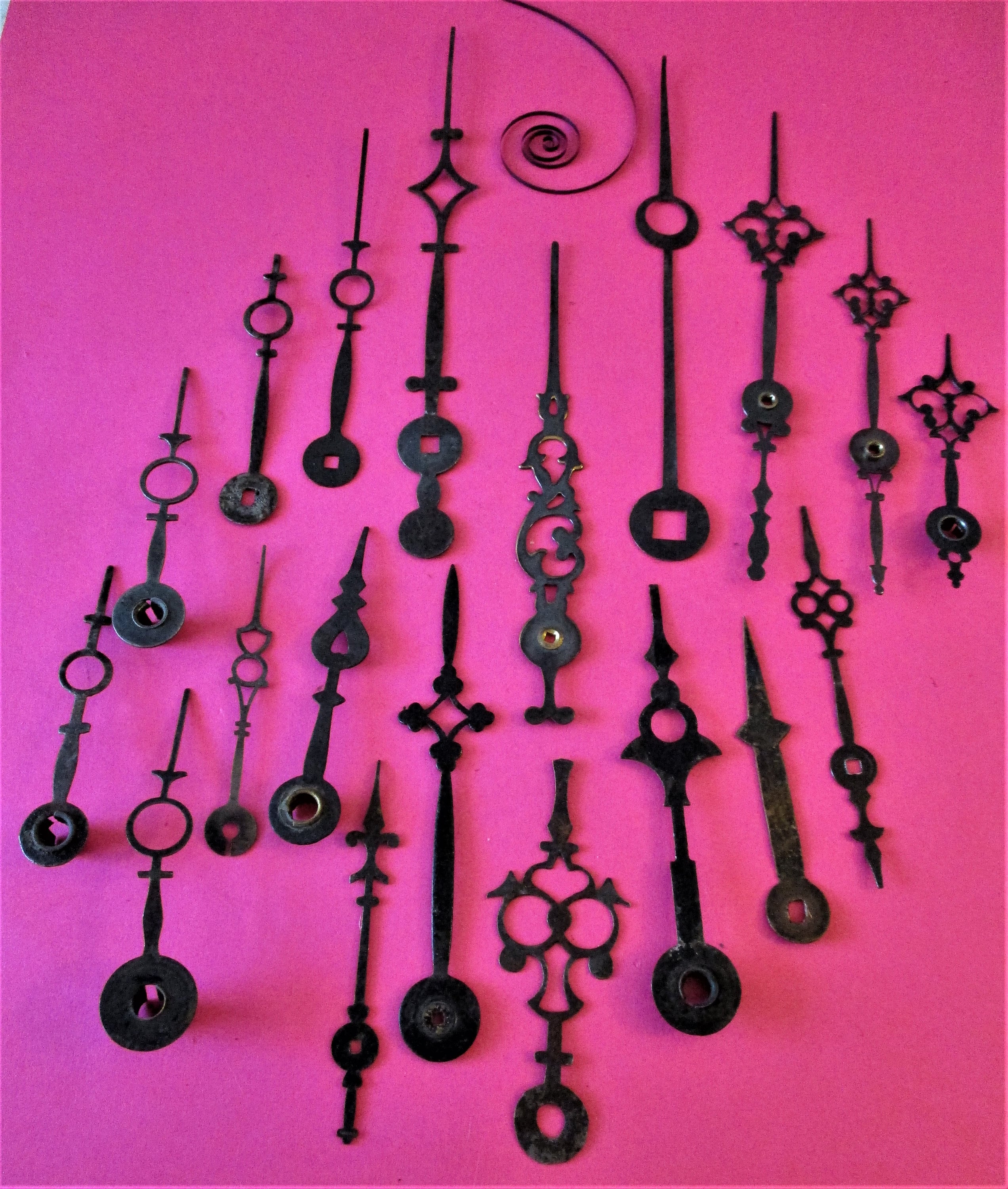 18 Beautiful Antique Steel Clock Hands for your Clock Projects | Etsy