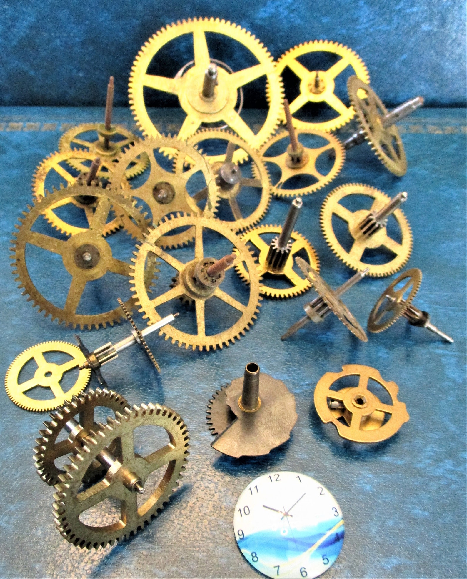 20 Assorted Large and Medium Sized Antique Clock Wheels With Etsy
