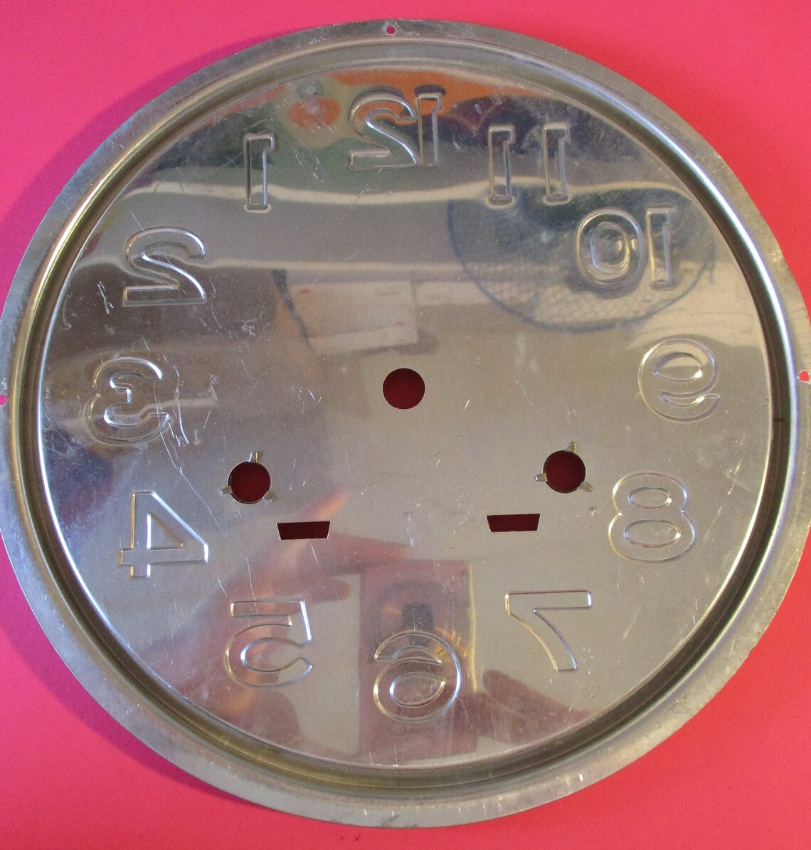 8 Japanese Aikosha 31 Day Pressed Aluminum Clock Dial Etsy
