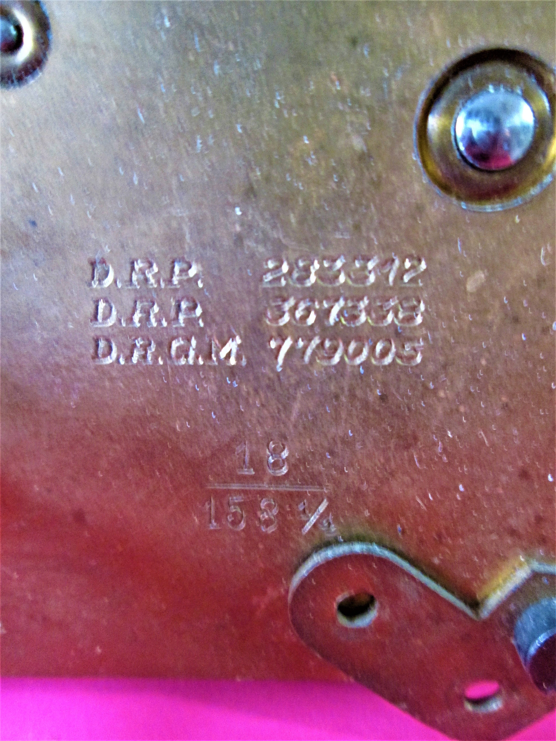 Large Antique Kienzle German Clock Movement with Key For Etsy