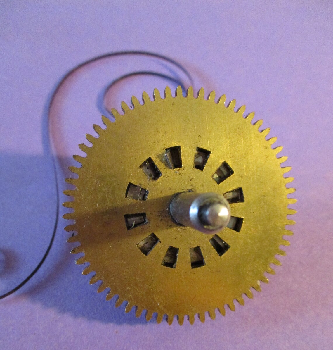 1 New Brass and Steel Ratchet Wheel for Kieninger Clocks SKS Etsy