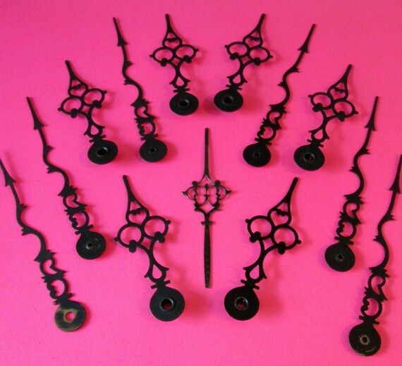 1 Large 6 Antique Cast Brass Clock Hand for your Clock Projects