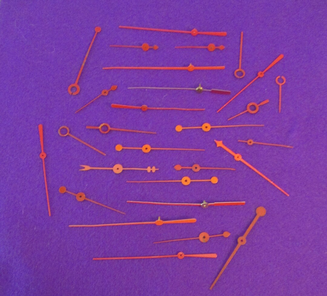 30 Assorted Clock Second Hands and Gauge Pointers for Your Etsy