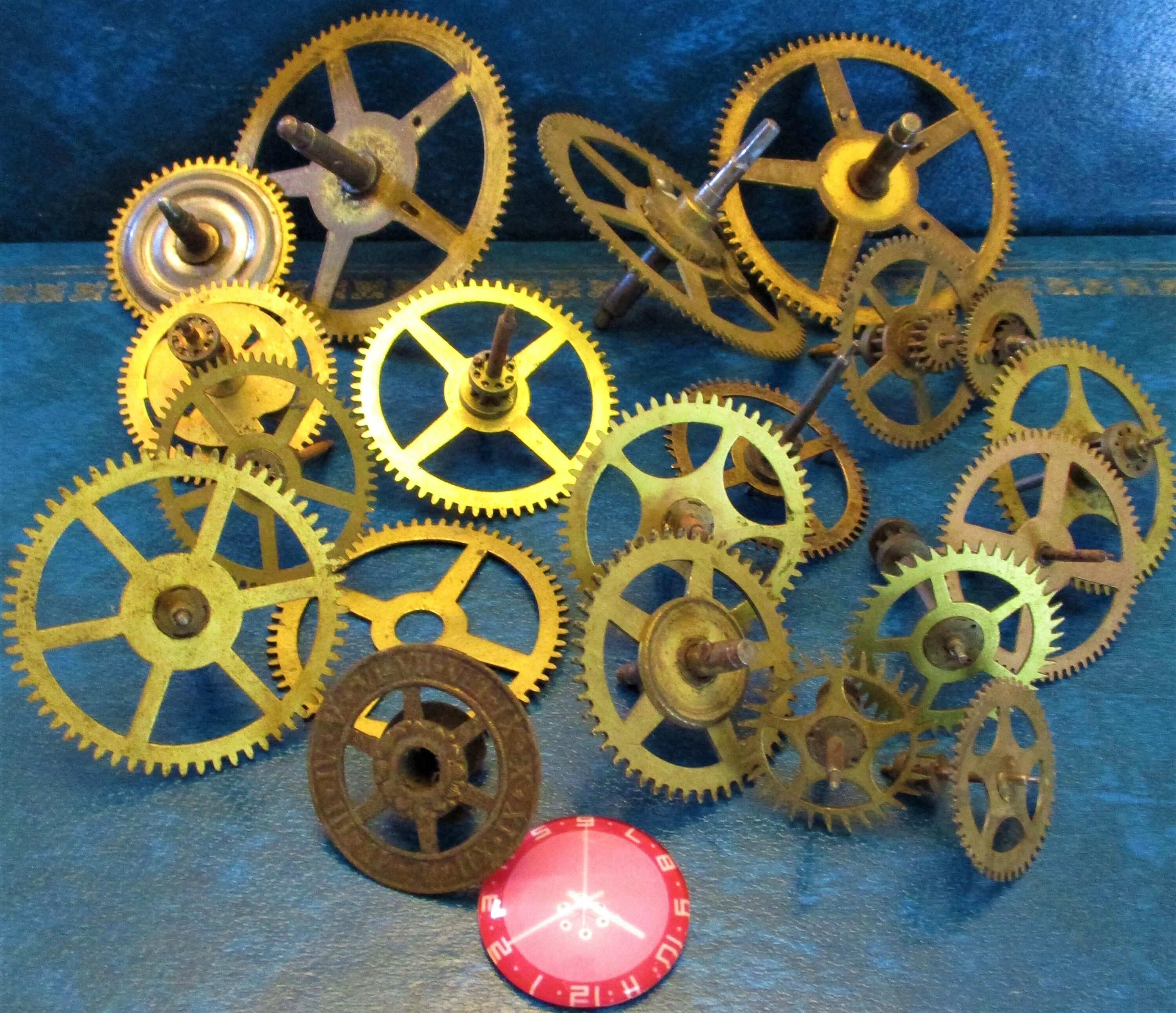 20 Assorted Large and Medium Sized Antique Clock Wheels With Etsy