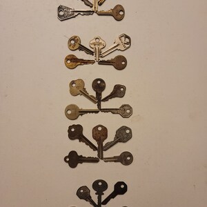 Lot of 25 keys - Random assortment #18