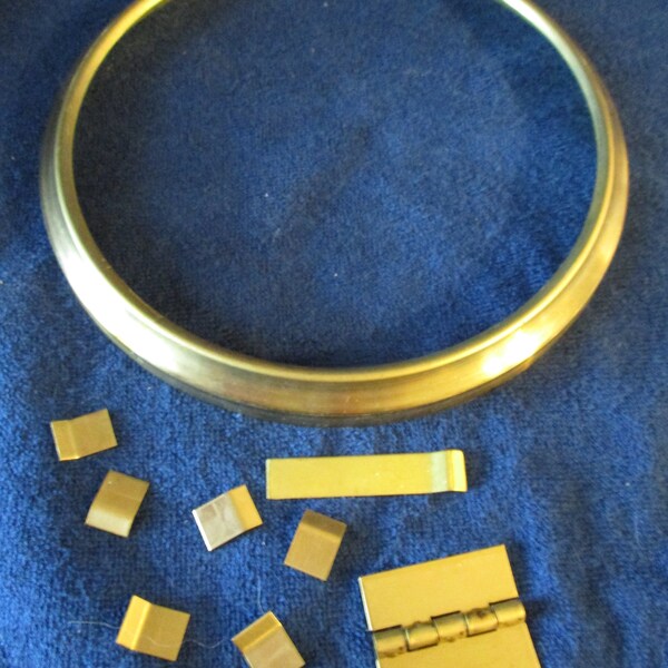 Brass Clock Hardware Etsy