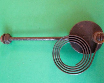 Antique Gong Assembly - 7 3/4" Long - Stk# 508