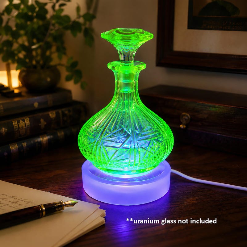 Fluorescence Sorting Blacklight Glass Crystal - Etsy