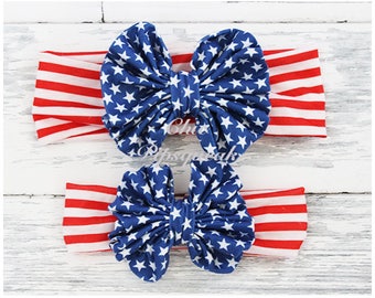 fourth of july baby headbands