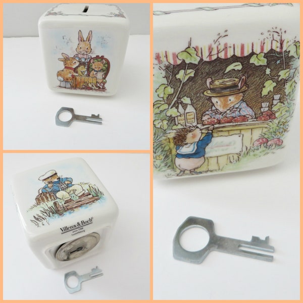 Villeroy & Boch vintage Foxwood Tales money box