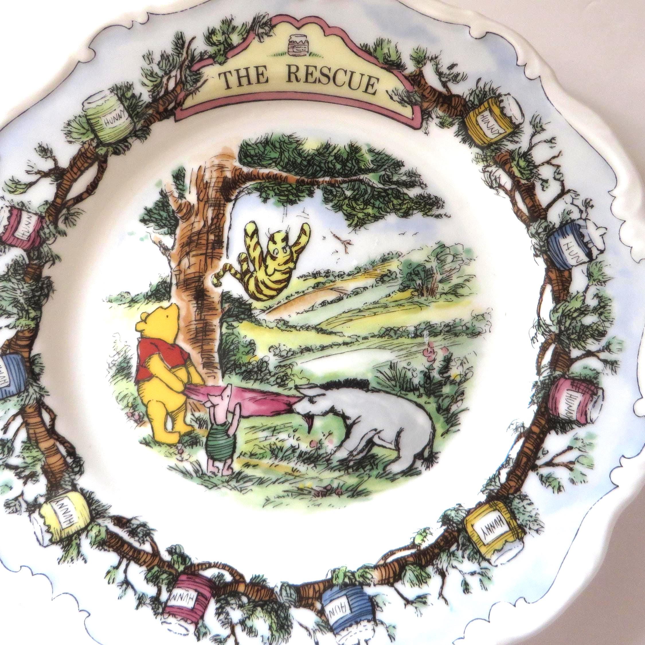Royal Doulton Winnie the Pooh Plate - Etsy