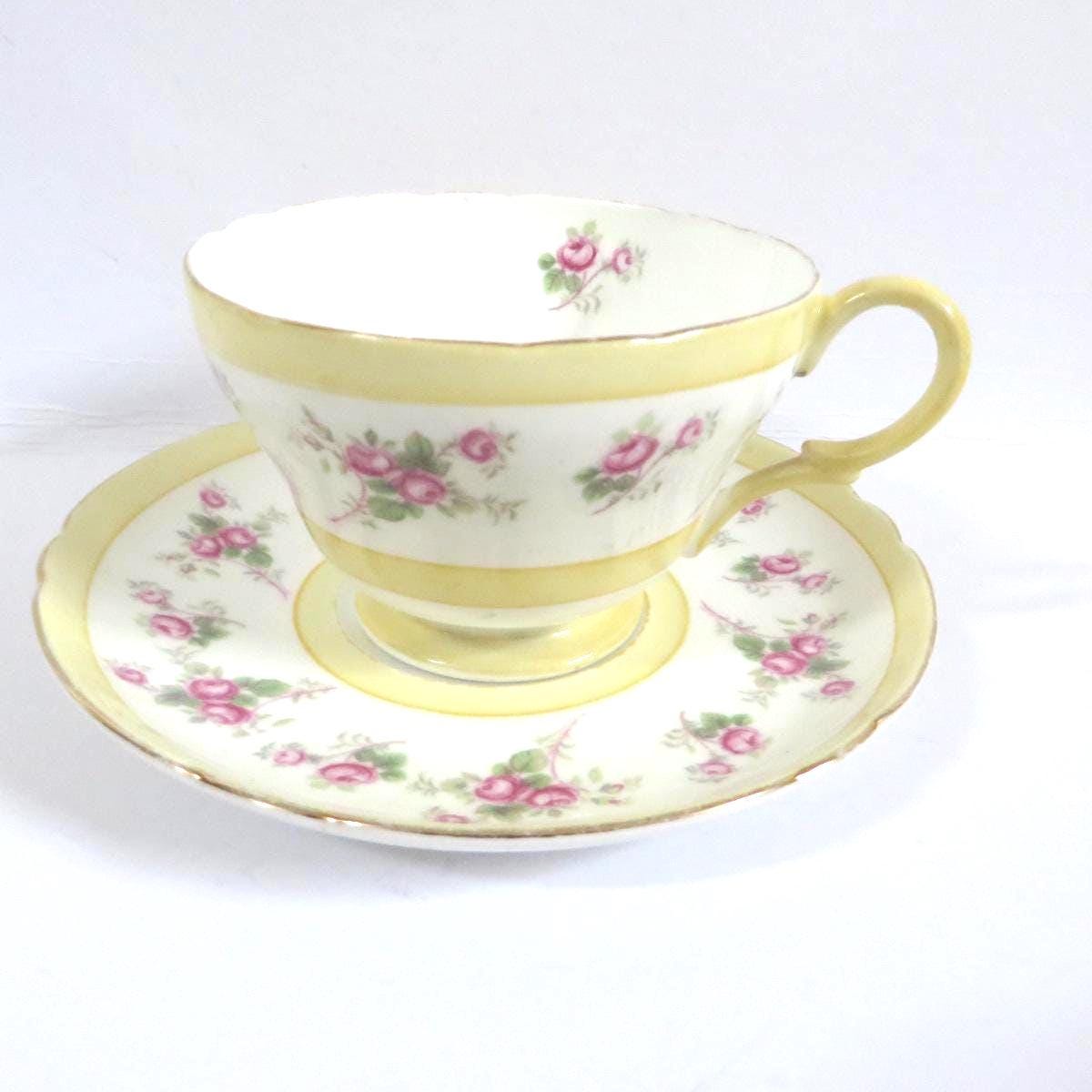Shelley wildflower teacup - Etsy 日本