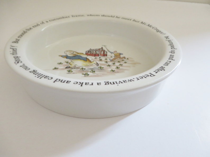 Beatrix Potter Peter Rabbit vintage 1990/'s Porringer