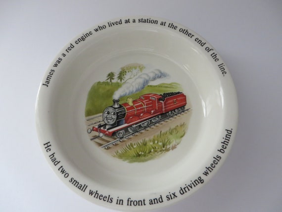 Wedgwood Thomas The Tank Engine Vintage 1984 Porringer Etsy
