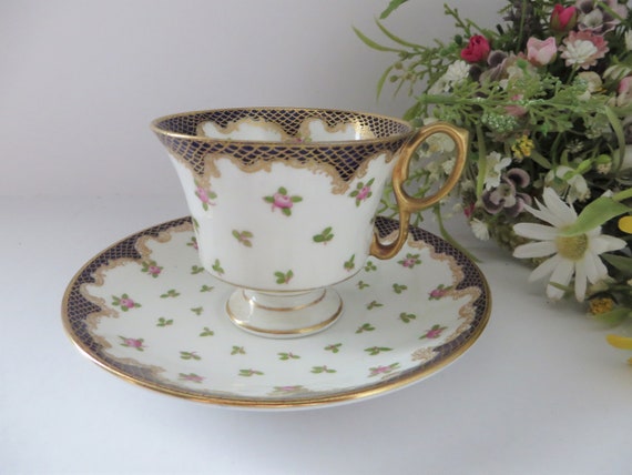CROWN staffordshire 陶器　England Lot - Vintage English Crown Staffordshire Tea Set